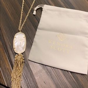 Kendra Scott Rayne Necklace Ivory Pearl